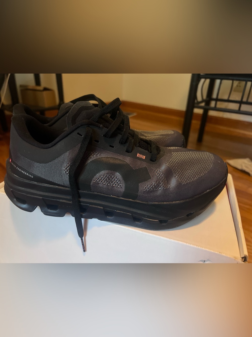 On Cloud On Running Women’s Athletic Shoes in All Black